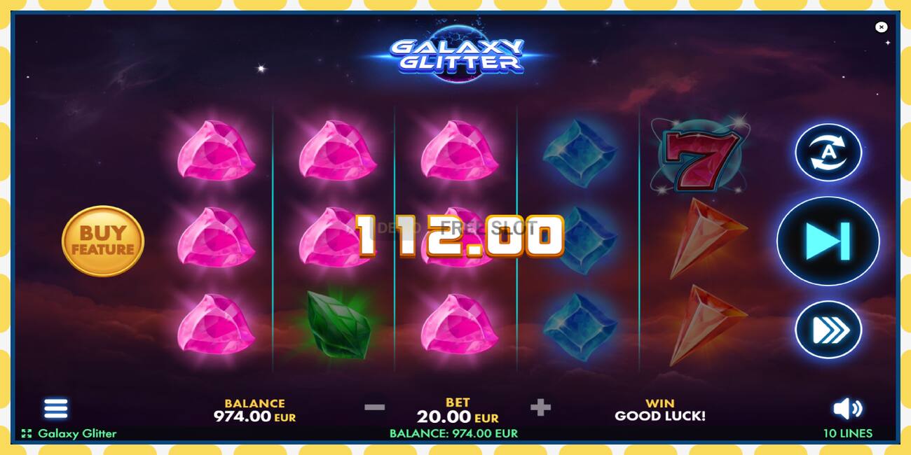 Slot demo Galaxy Glitter gratuit și fără înregistrare, imagine - 1