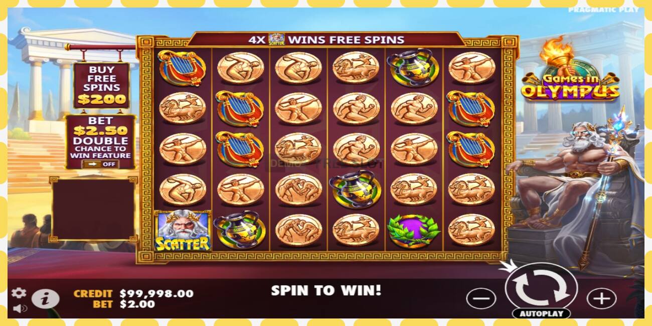 Demo slot Games in Olympus free and without registration, picture - 1