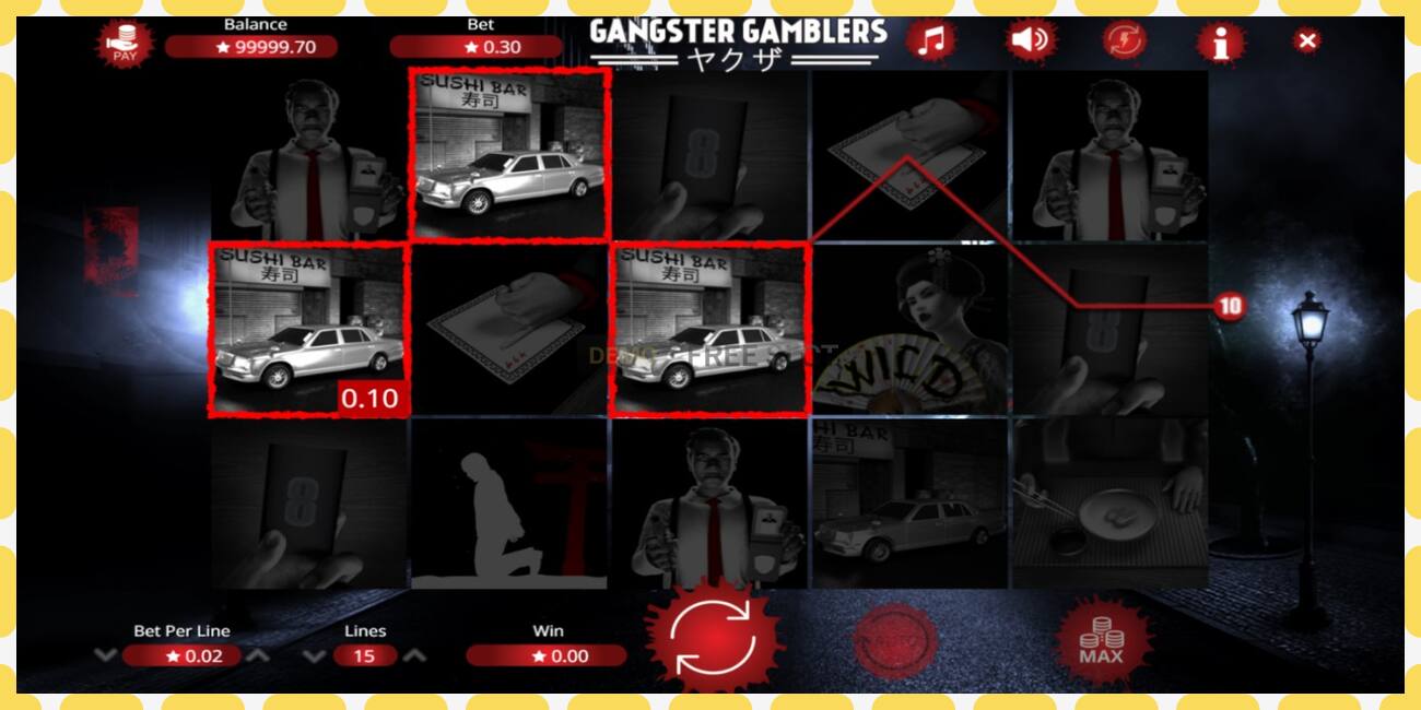 Demo slot Gangster Gamblers free and without registration, picture - 1