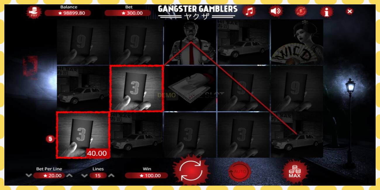 Demo slot Gangster Gamblers free and without registration, picture - 1