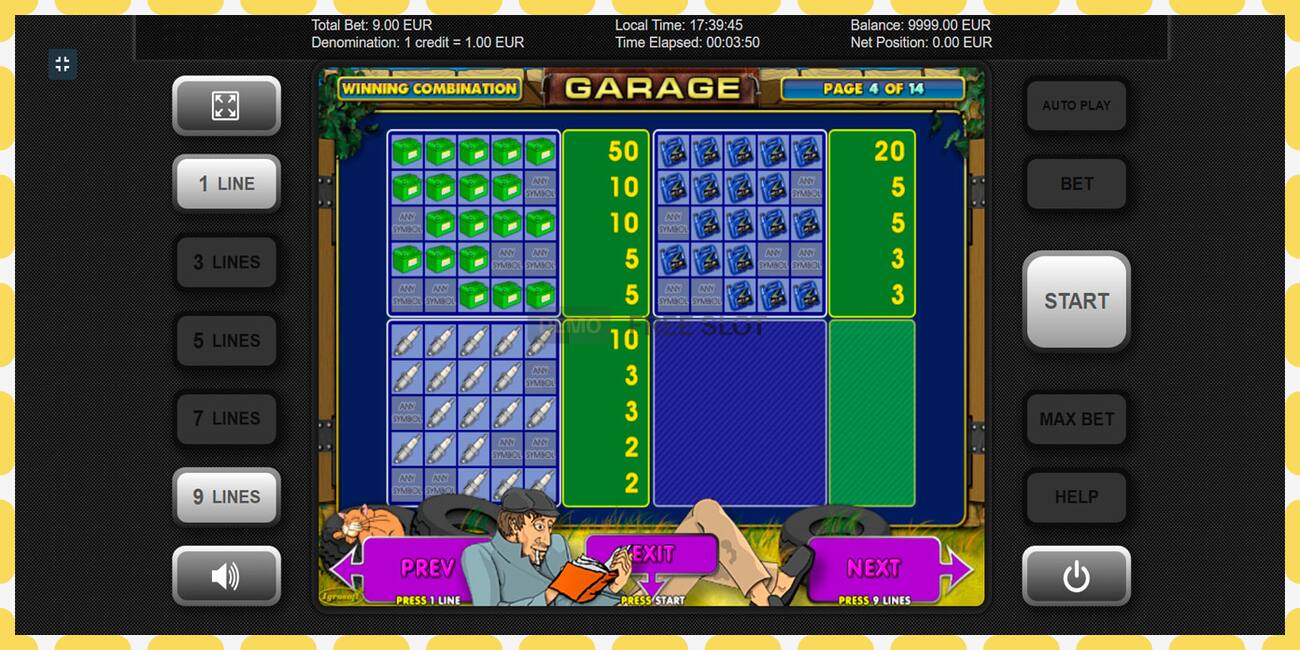 Demo slot Garage zdarma a bez registrace, obrázek - 1