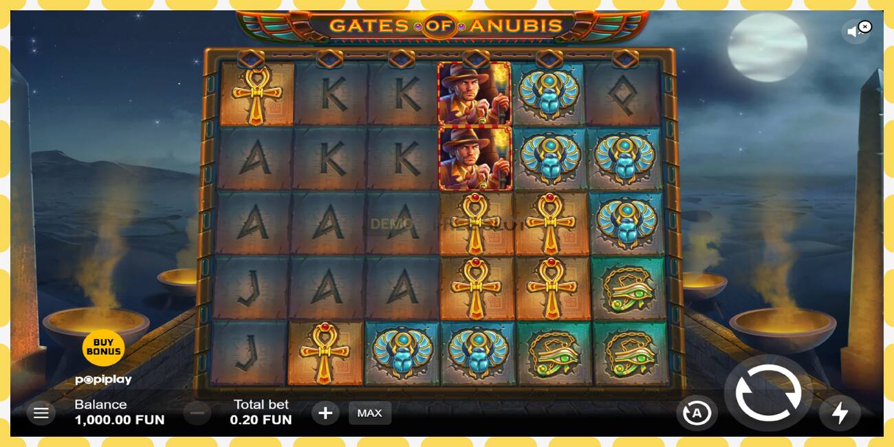 Demo slot Gates of Anubis නොමිලේ සහ ලියාපදිංචියකින් තොරව, පින්තූරය - 1