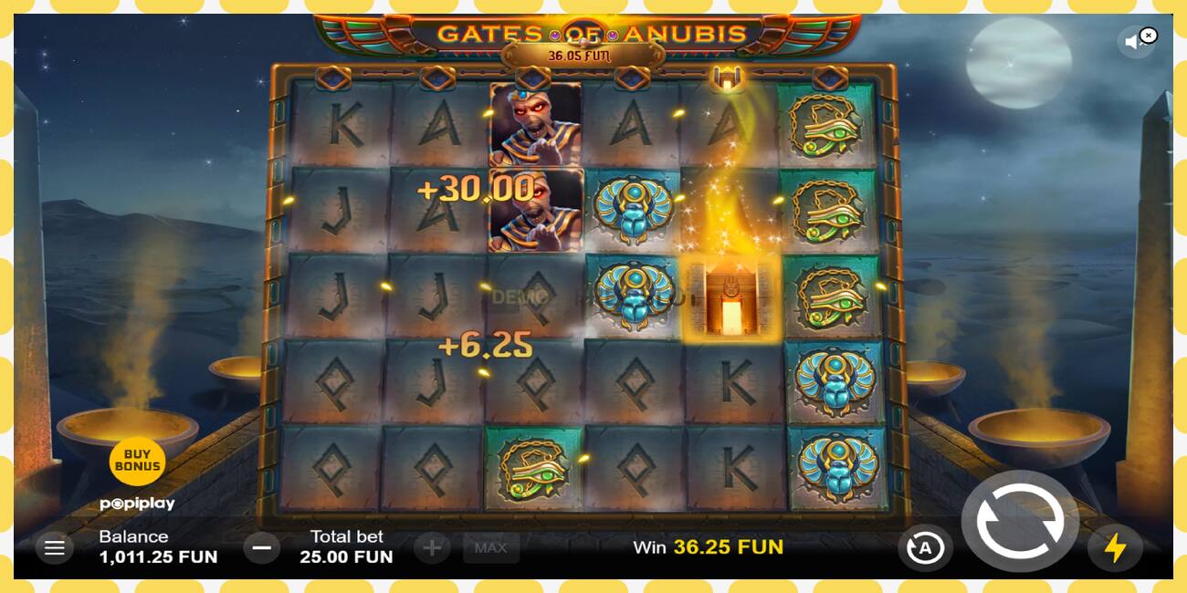 Demo slot Gates of Anubis gratis og uden registrering, billede - 1