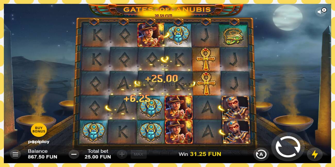 Demo-slot Gates of Anubis gratis en zonder registratie, afbeelding - 1