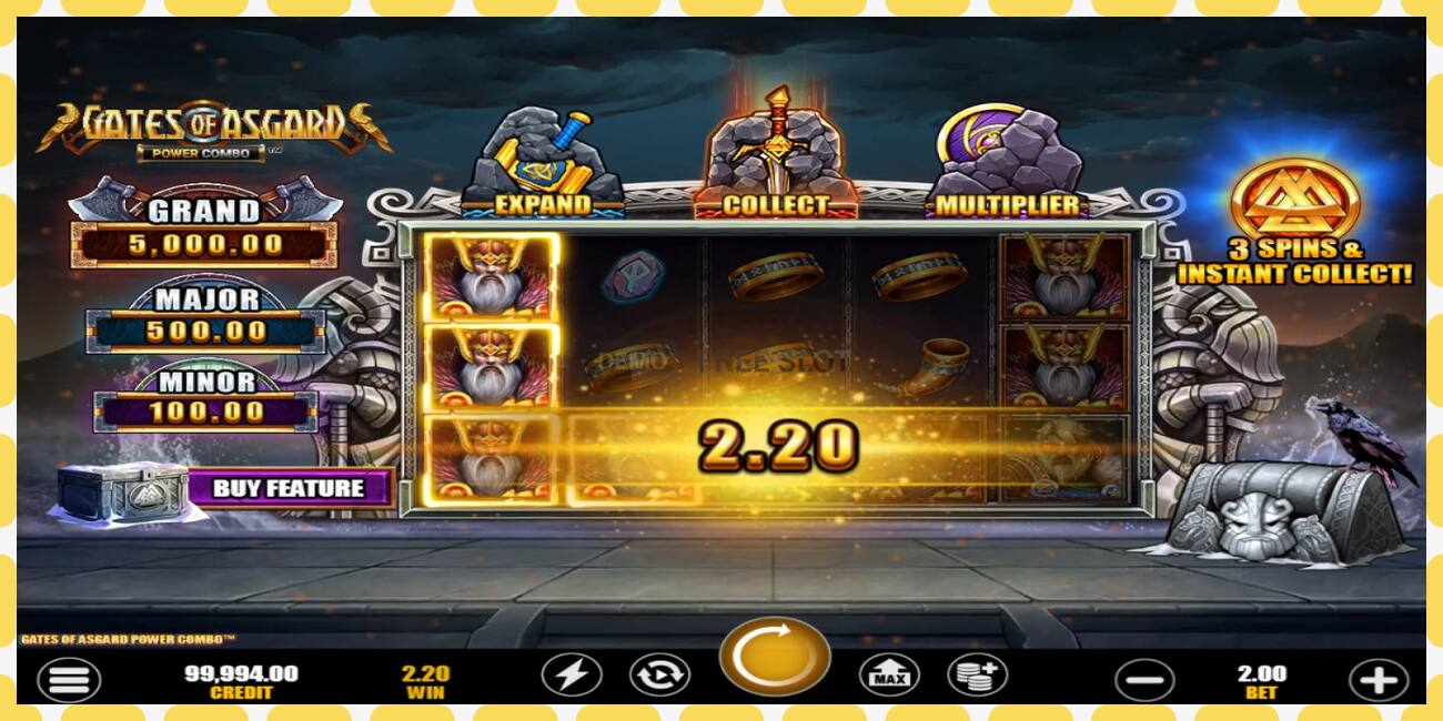 Demo slot Gates of Asgard Power Combo free and without registration, picture - 1