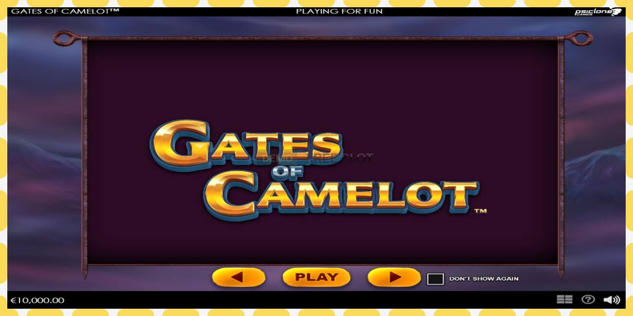 Ковокии намоишӣ Gates of Camelot ройгон ва бидуни қайд, расм - 1