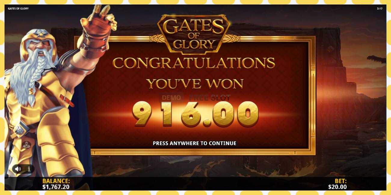 Demo slot Gates of Glory free and without registration, picture - 1