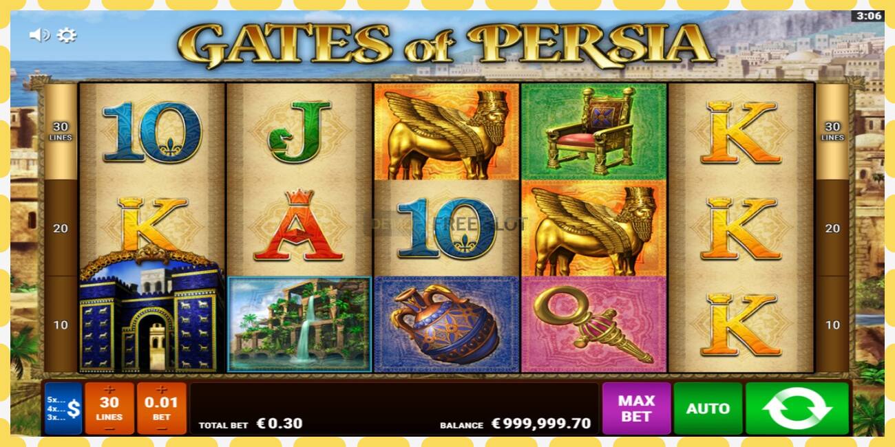 Demo slot Gates of Persia free and without registration, picture - 1