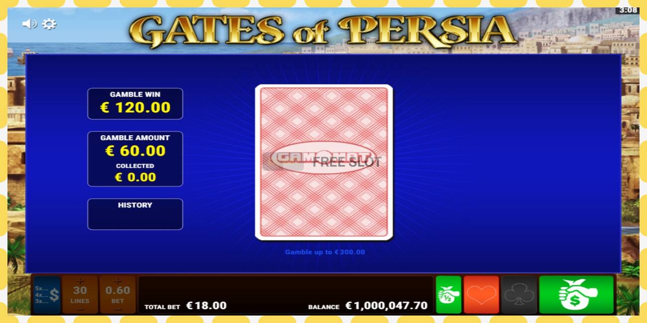 Demo slot Gates of Persia free and without registration, picture - 1