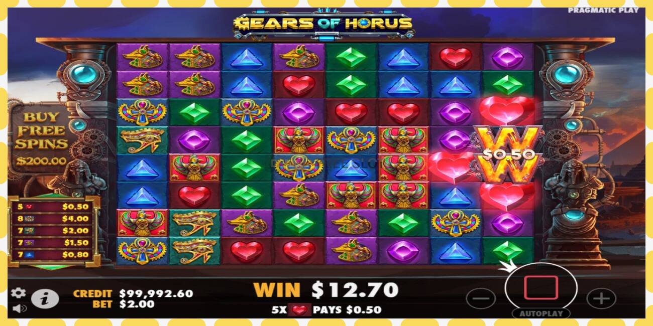 Slot demo Gears of Horus gratis dan tanpa registrasi, gambar - 1