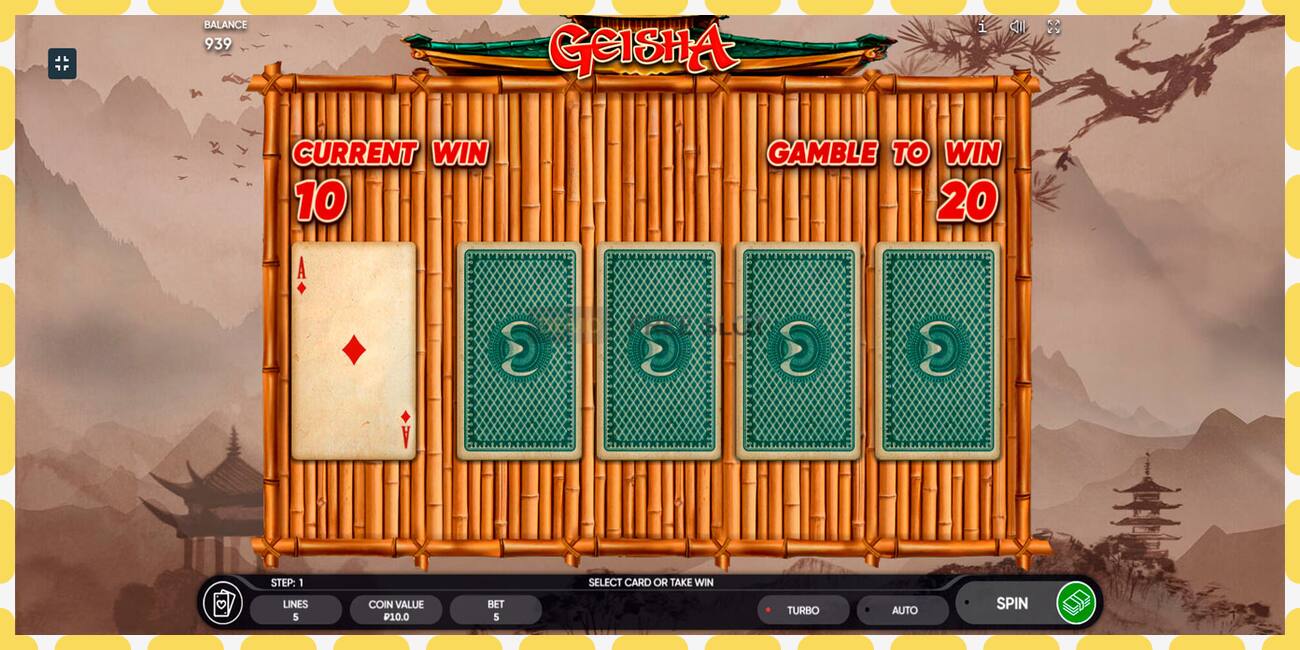 Demo slot Geisha free and without registration, picture - 1