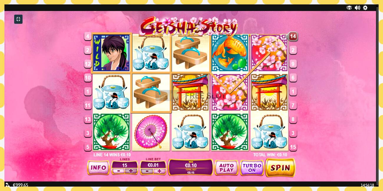 Demo slot Geisha Story free and without registration, picture - 1