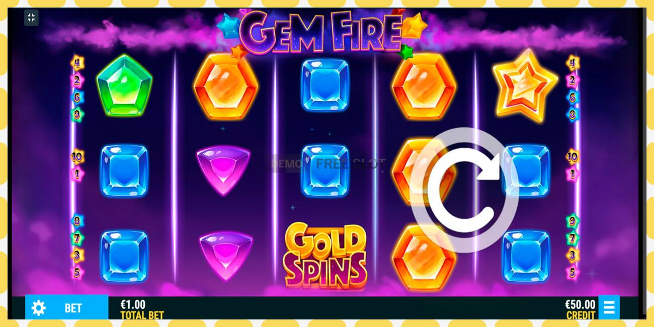 Demo slot Gem Fire free and without registration, picture - 1