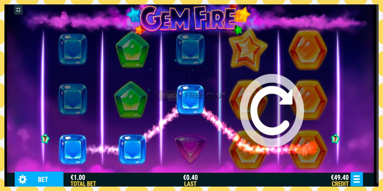 Demo slot Gem Fire free and without registration, picture - 1