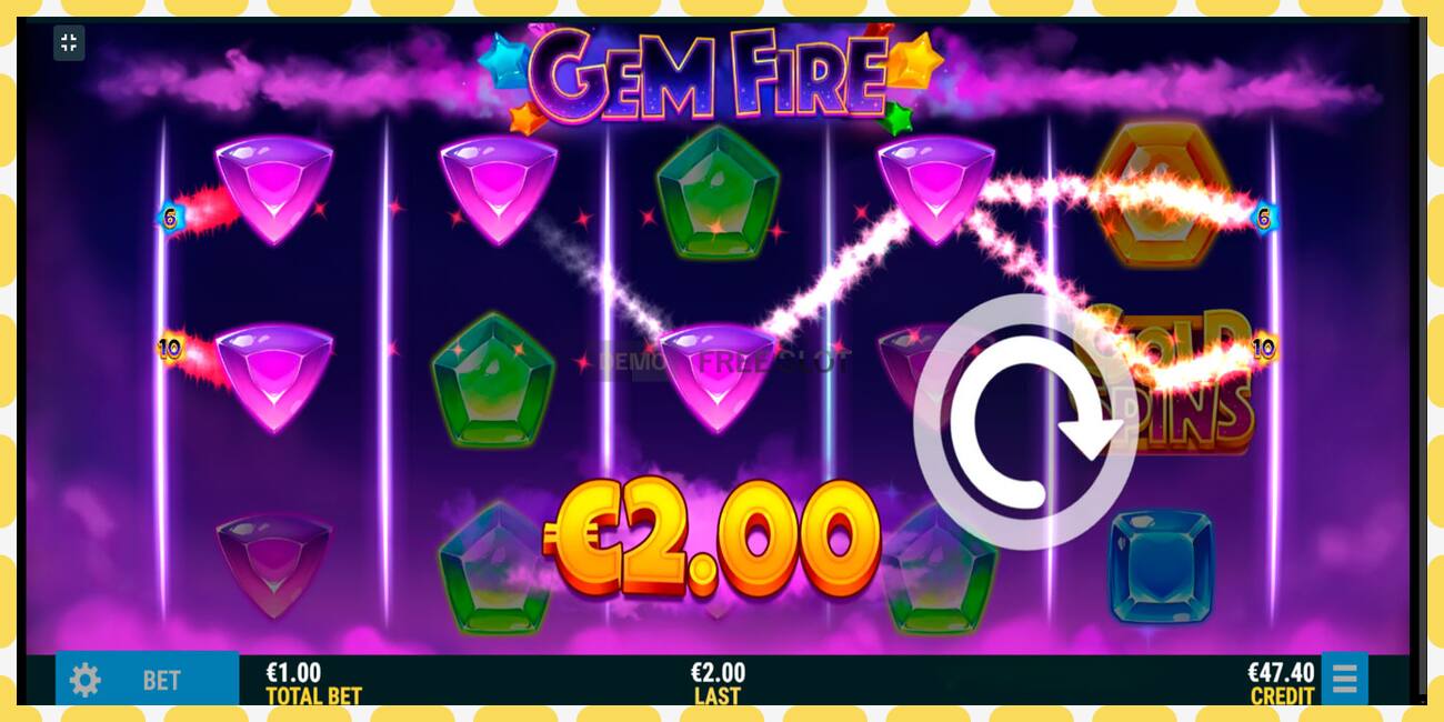 Demo slot Gem Fire free and without registration, picture - 1