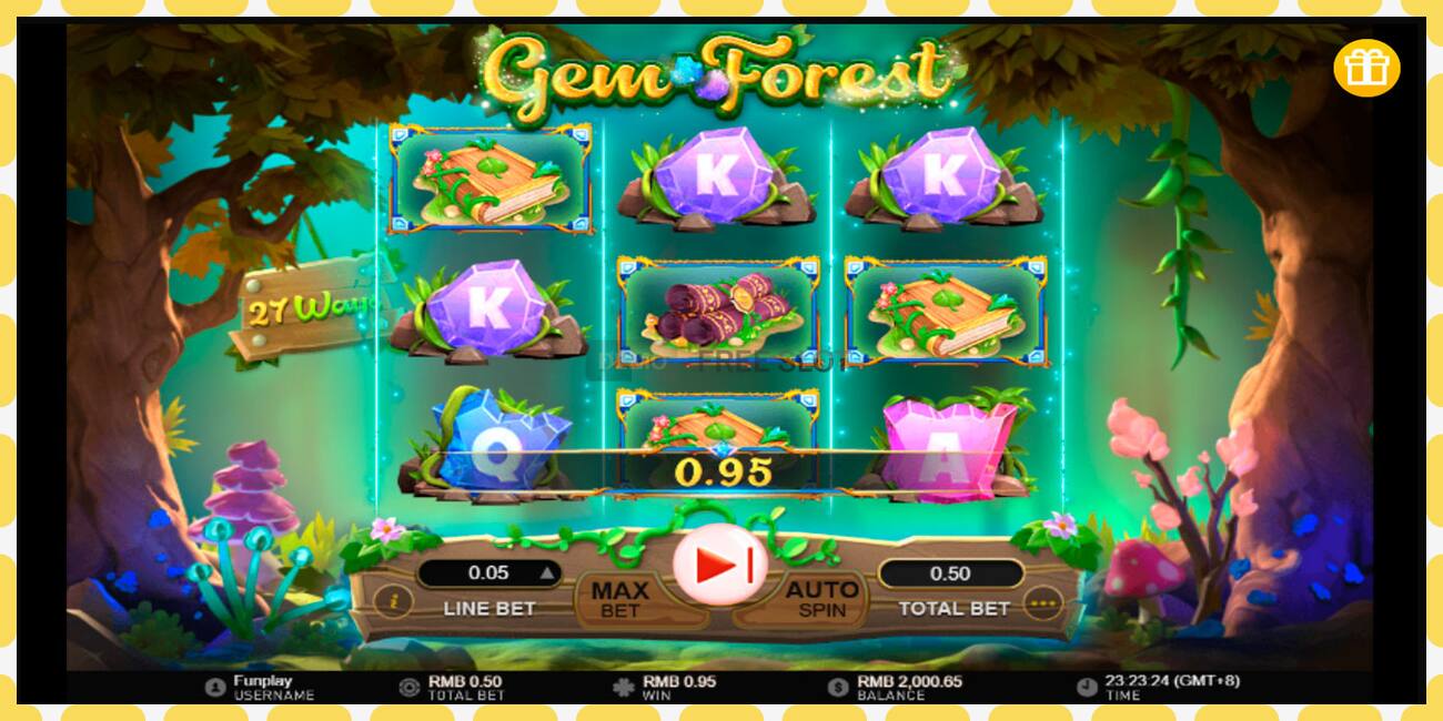 Демо слот Gem Forest бесплатно и без регистрација, слика - 1