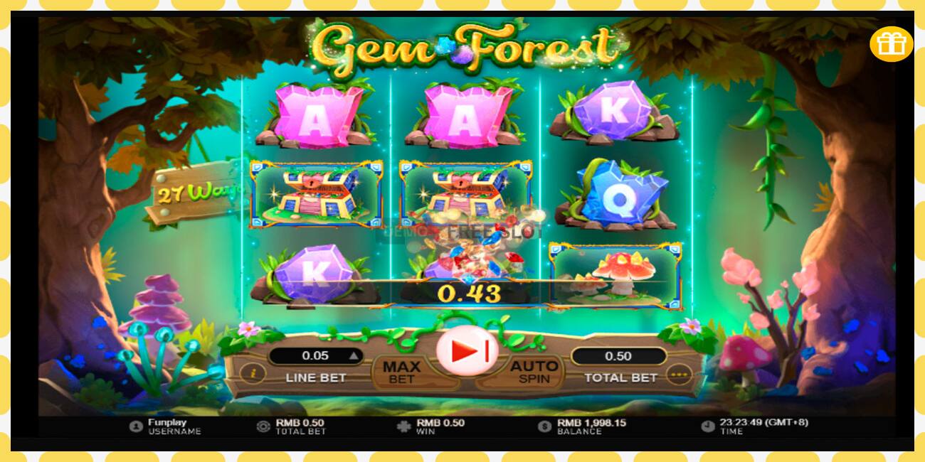 Демо слот Gem Forest бесплатно и без регистрација, слика - 1