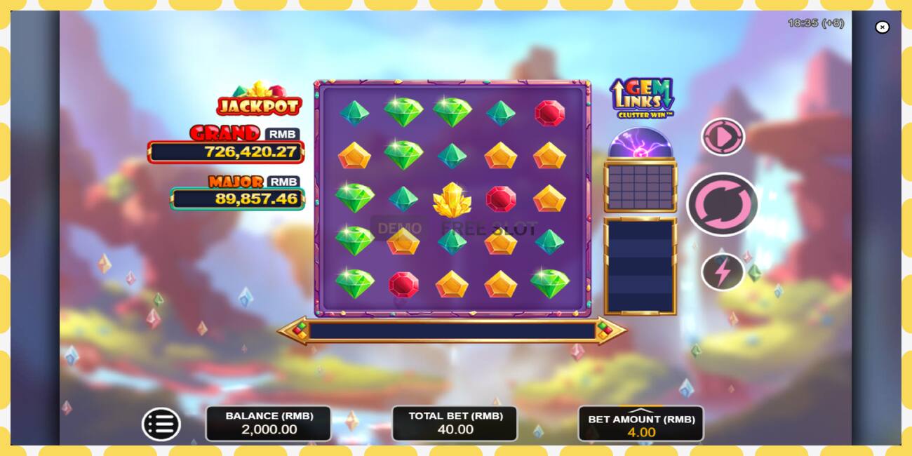 Demo slot Gem Links: Cluster Win besplatno i bez registracije, slika - 1