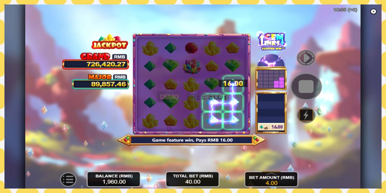 デモスロット Gem Links: Cluster Win 無料で登録なしで, 写真 - 1