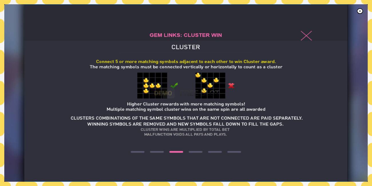 데모 슬롯 Gem Links: Cluster Win 등록 없이 무료로, 그림 - 1