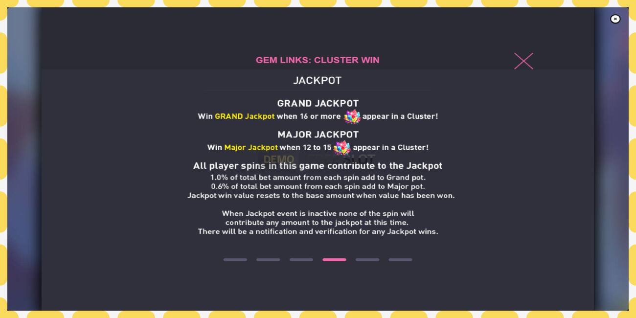 デモスロット Gem Links: Cluster Win 無料で登録なしで, 写真 - 1