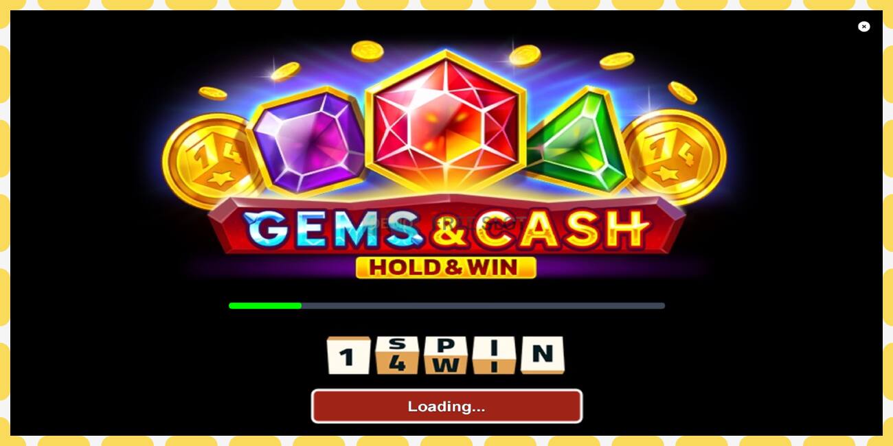 Demo slot Gems & Cash gratis og uden registrering, billede - 1