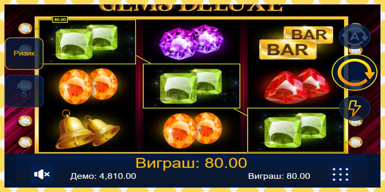 Demo slot Gems Deluxe free and without registration, picture - 1