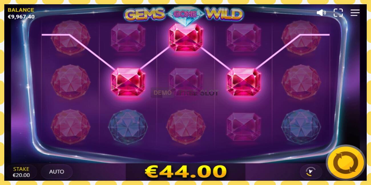 Demo slot Gems Gone Wild free and without registration, picture - 1