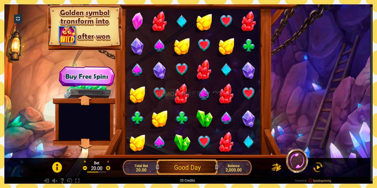 Demo slot Gemstone Rush free and without registration, picture - 1