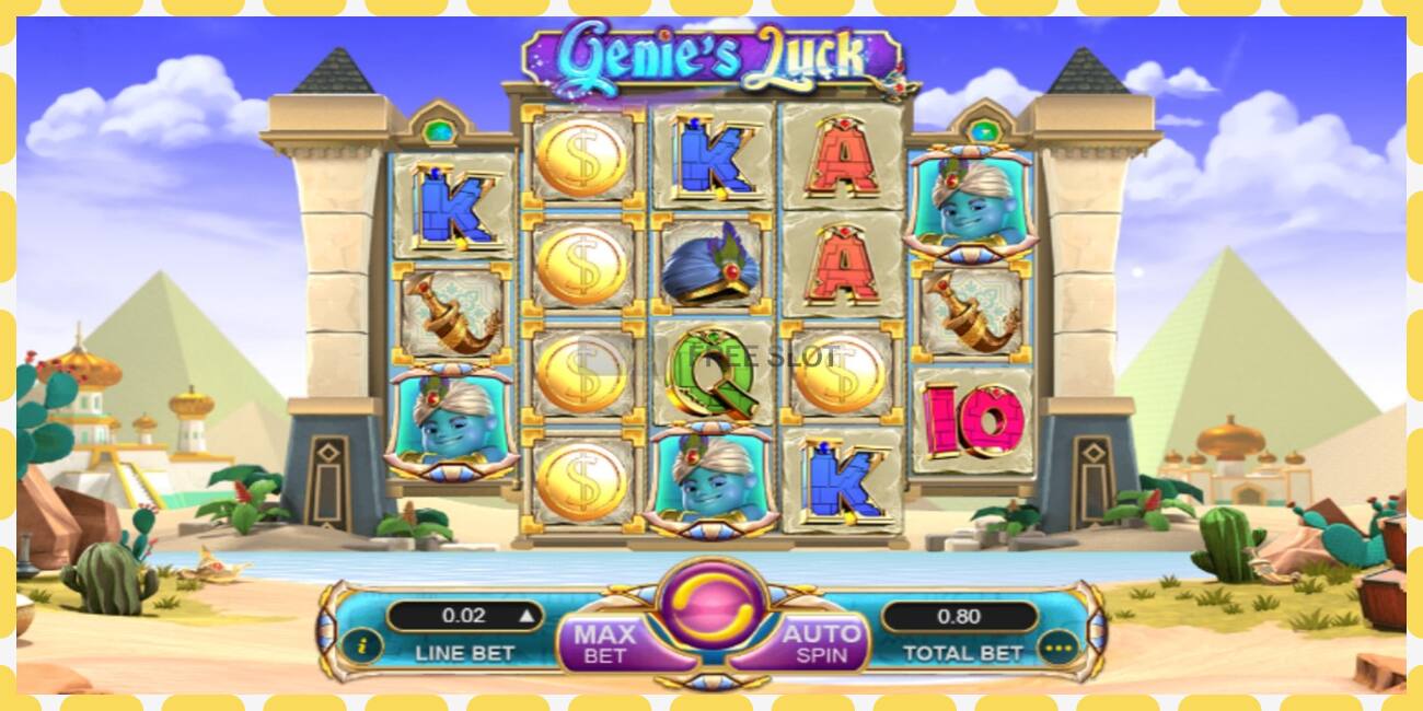 Υποδοχή επίδειξης Genie’s Luck δωρεάν και χωρίς εγγραφή, εικόνα - 1