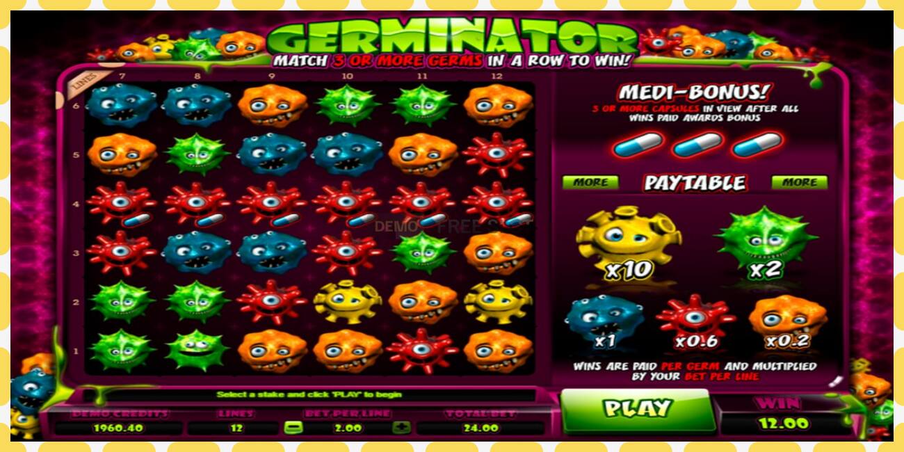 Ranura de demostración Germinator gratis y sin registro, imagen - 1