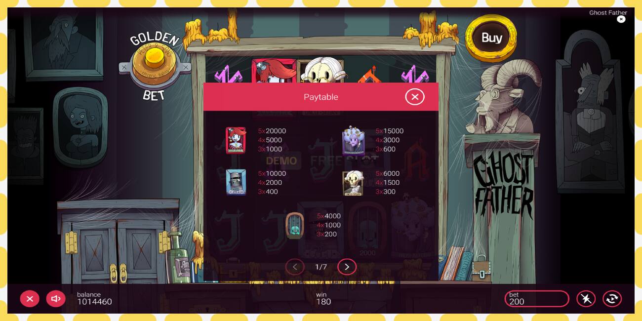 Demo slot Ghost Father free and without registration, picture - 1