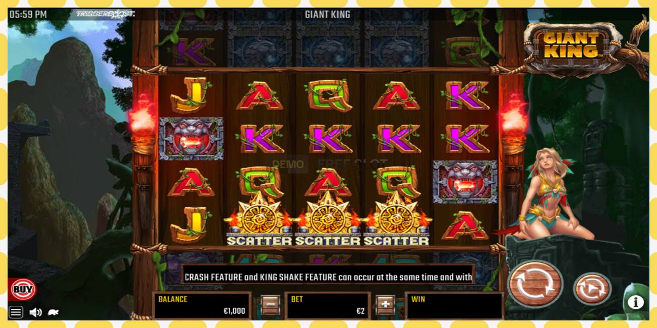 Demo slot Giant King free and without registration, picture - 1