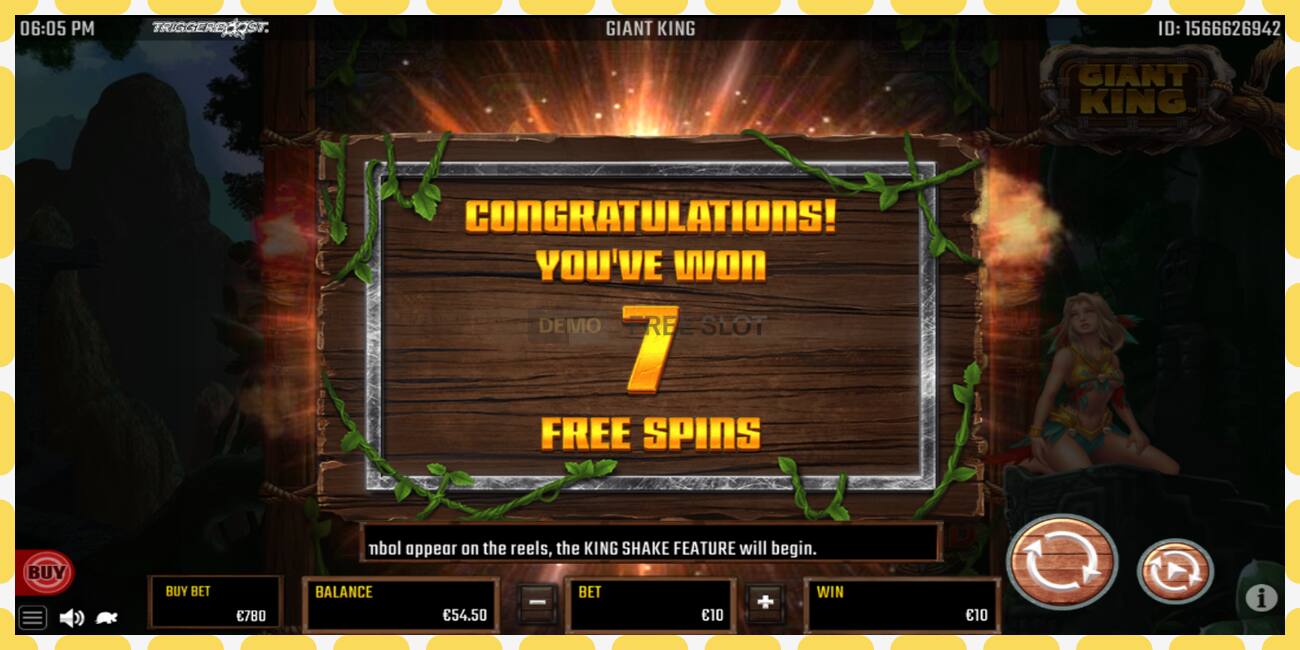 Demo slot Giant King free and without registration, picture - 1