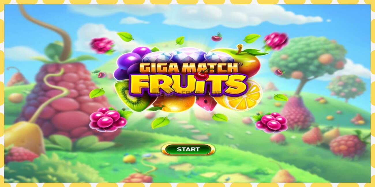 Demo slot Giga Match Fruits free and without registration, picture - 1