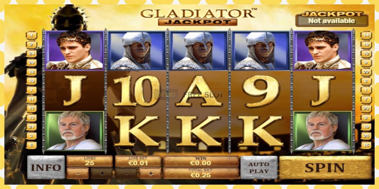 Demo slot Gladiator Jackpot free and without registration, picture - 1