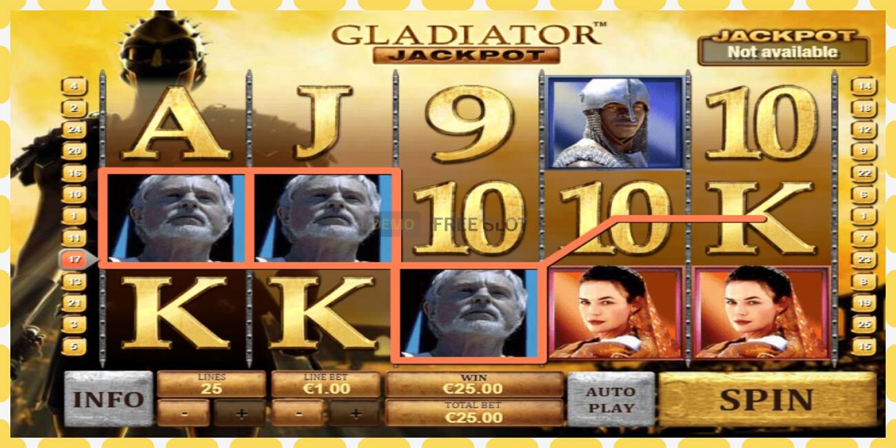 Demo slot Gladiator Jackpot free and without registration, picture - 1