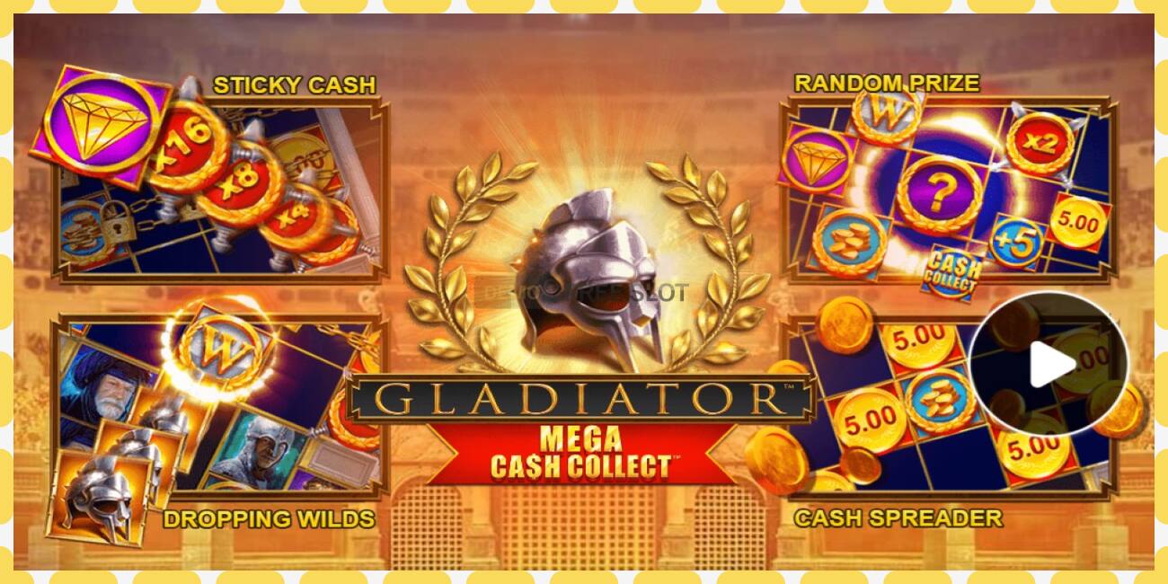 Демо слот Gladiator: Mega Cash Collect бесплатно и без регистрација, слика - 1