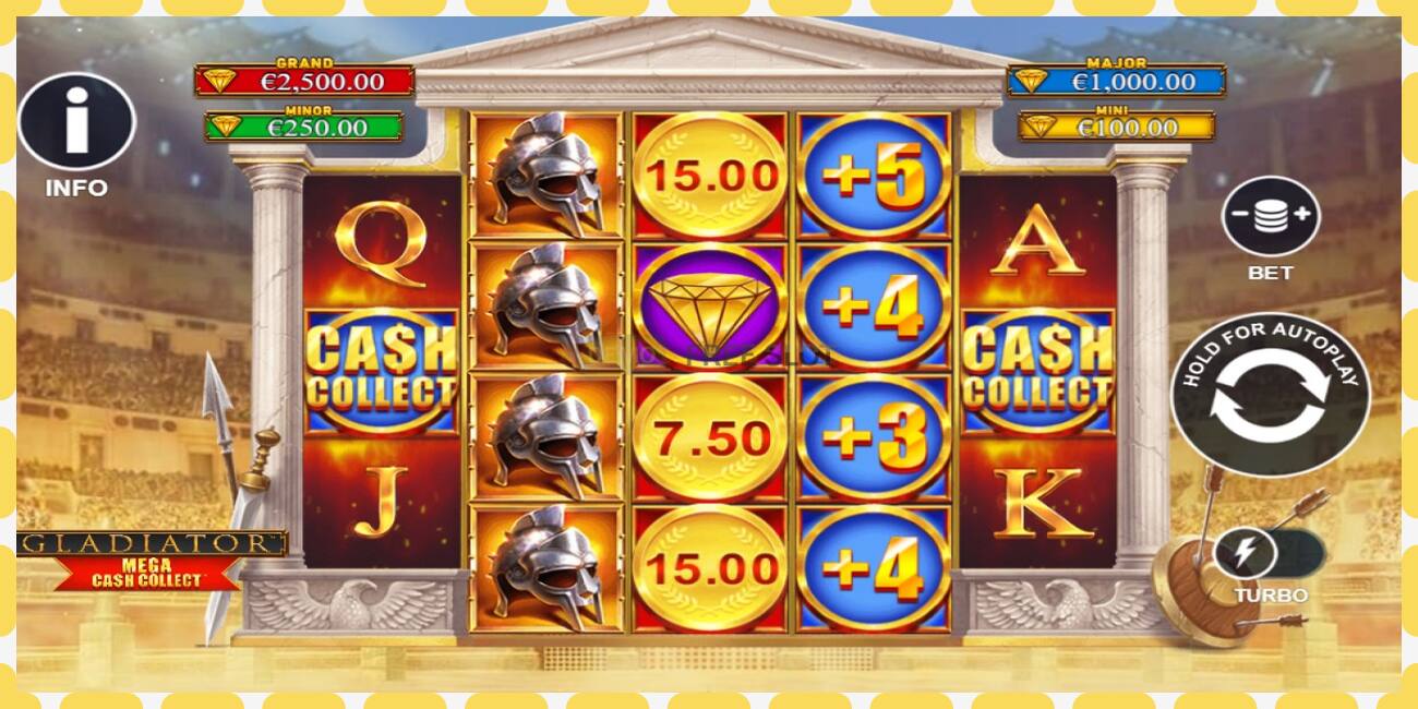 Демо слот Gladiator: Mega Cash Collect бесплатно и без регистрација, слика - 1