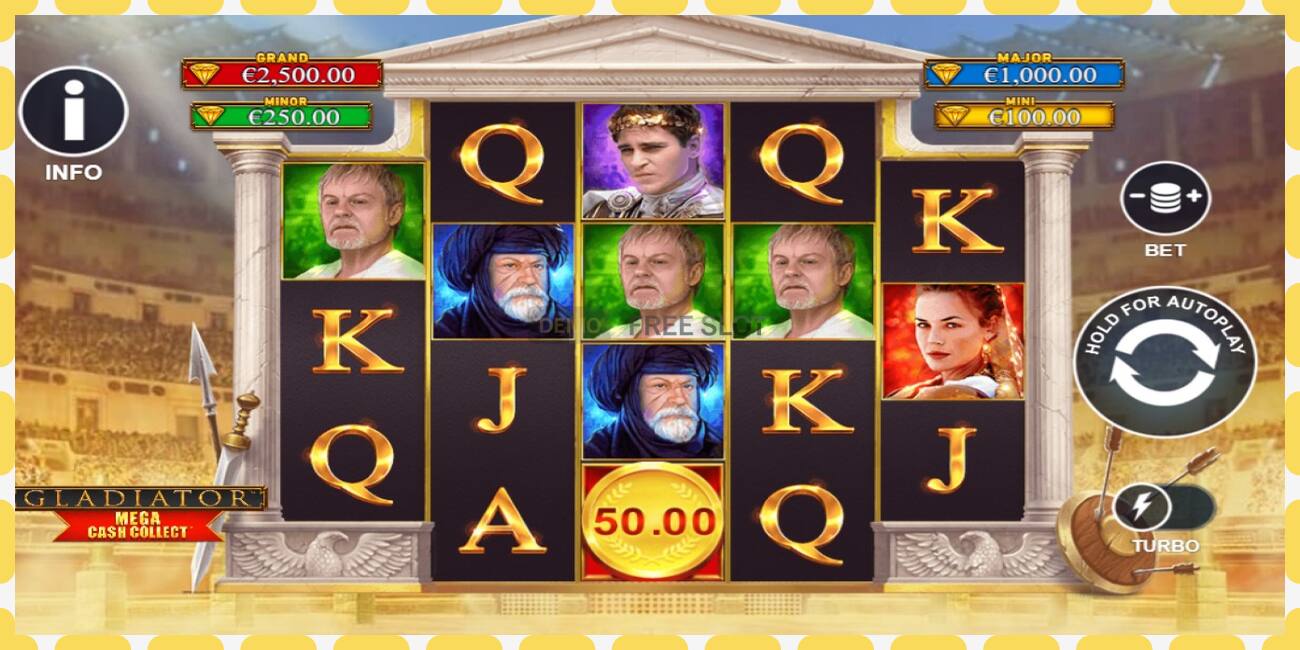 Демо слот Gladiator: Mega Cash Collect бесплатно и без регистрација, слика - 1