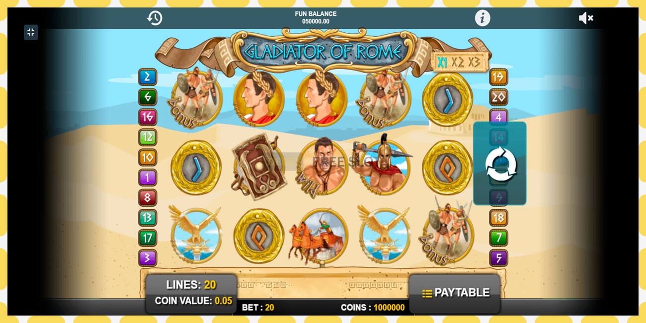 Demo slot Gladiator of Rome free and without registration, picture - 1