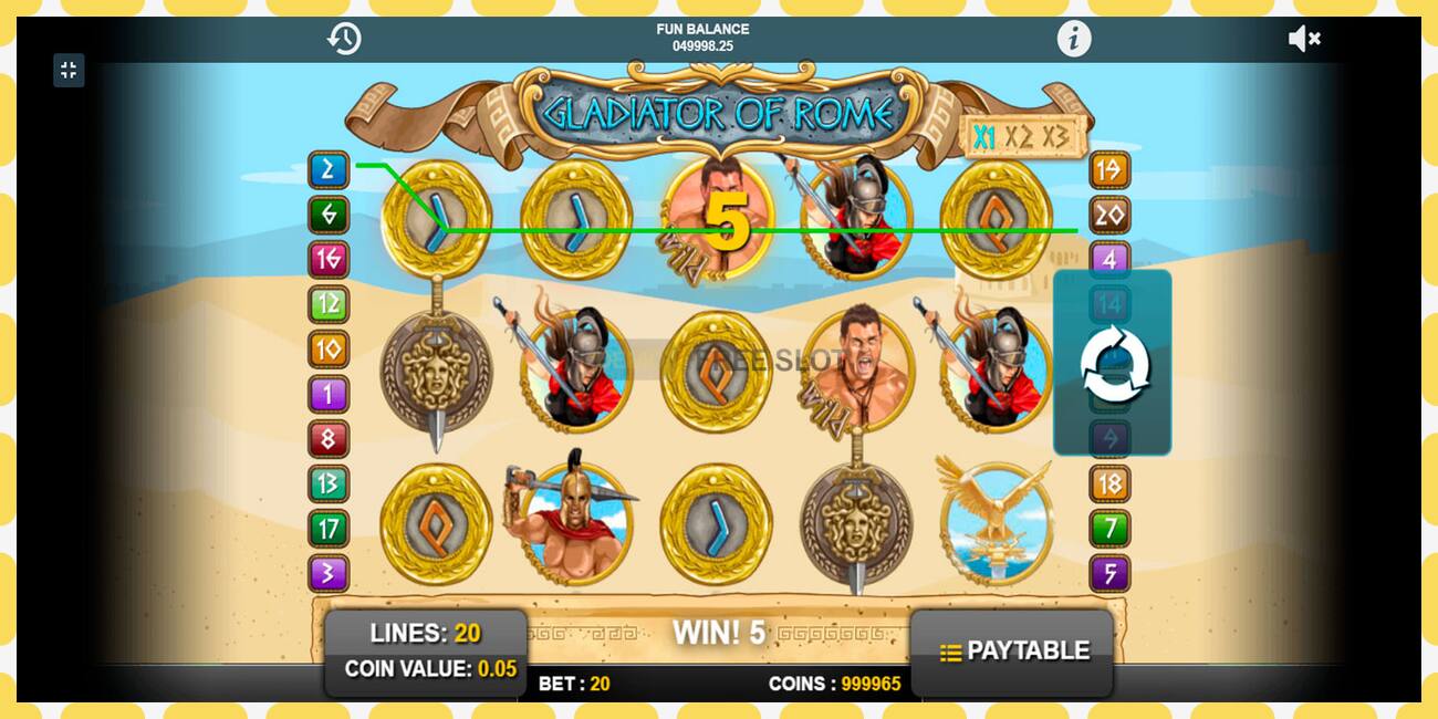 Demo slot Gladiator of Rome free and without registration, picture - 1