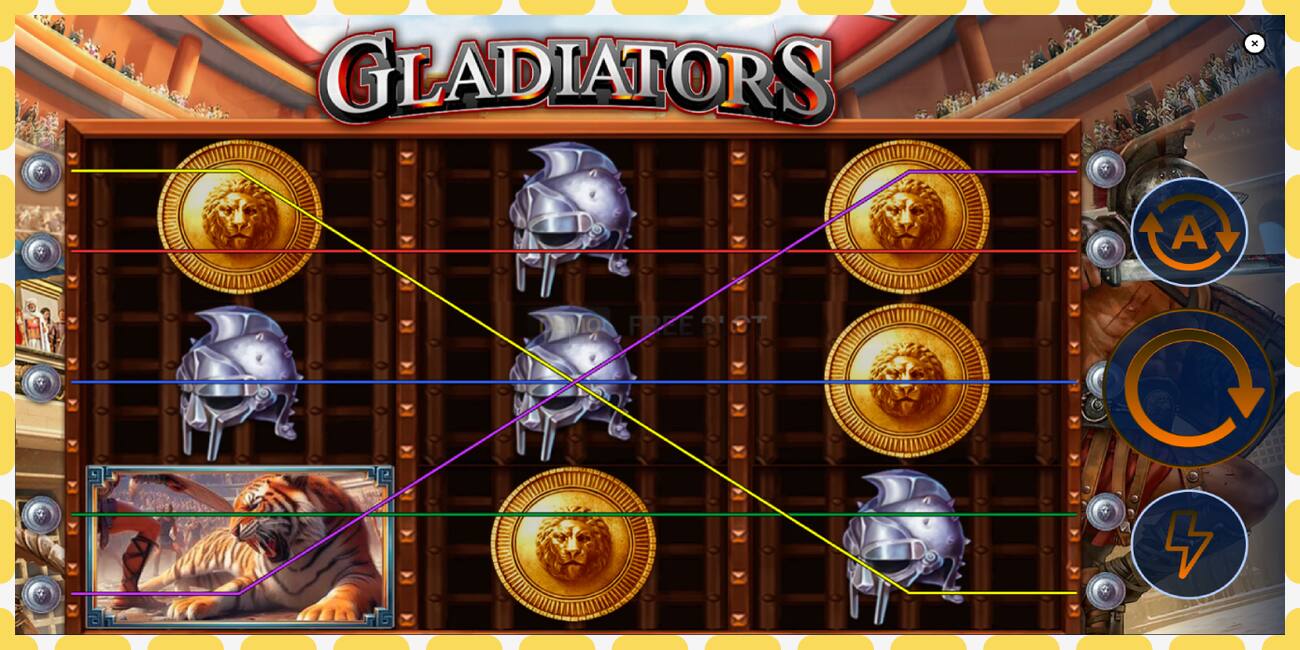 Slot demo Gladiators percuma dan tanpa pendaftaran, gambar - 1