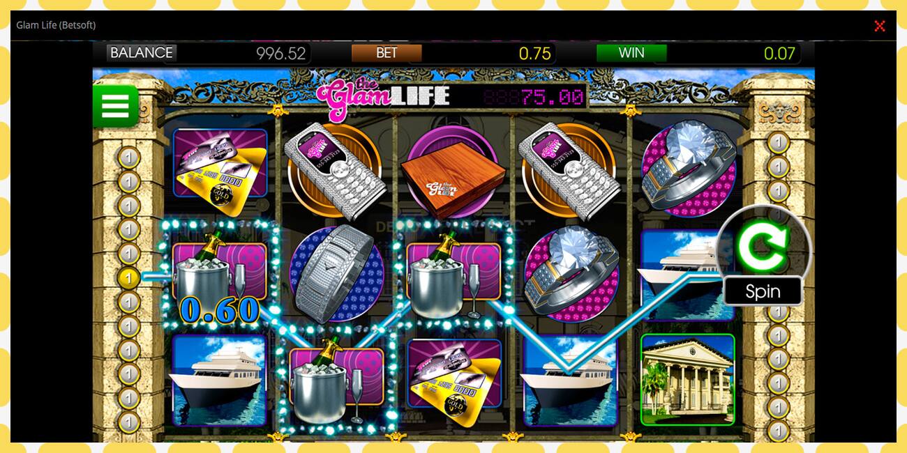 Demo slot Glam Life free and without registration, picture - 1