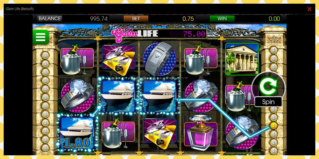 Demo slot Glam Life free and without registration, picture - 1