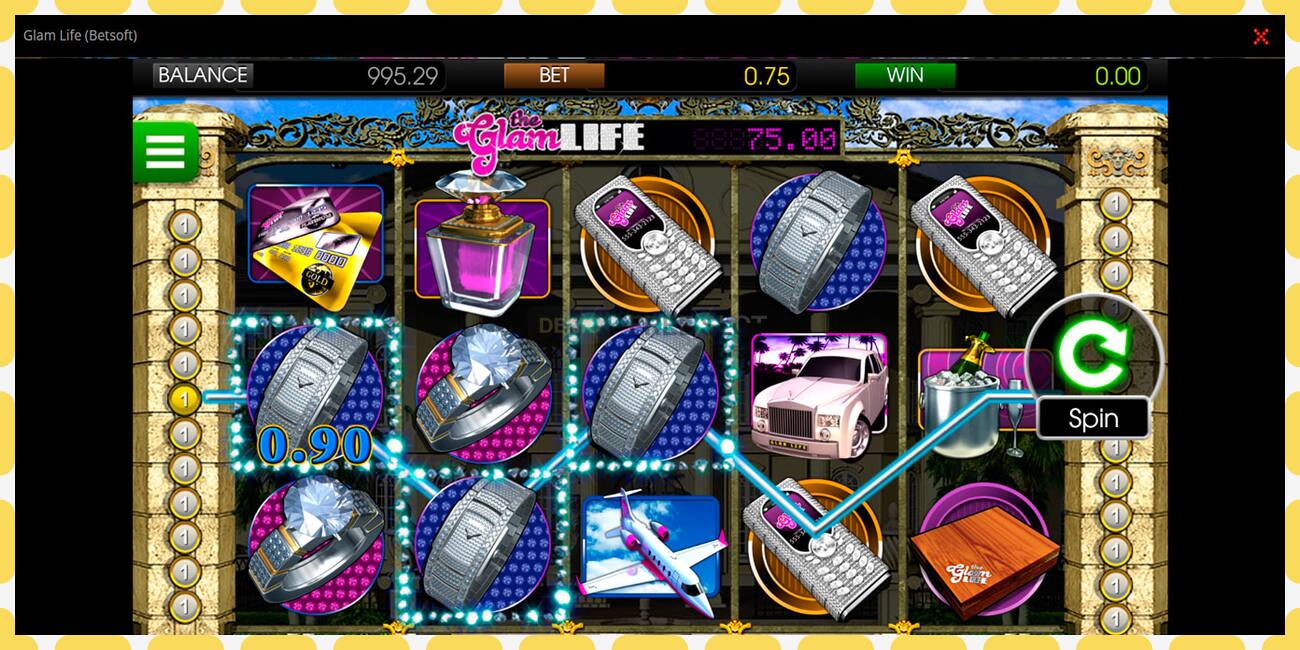 Demo slot Glam Life free and without registration, picture - 1