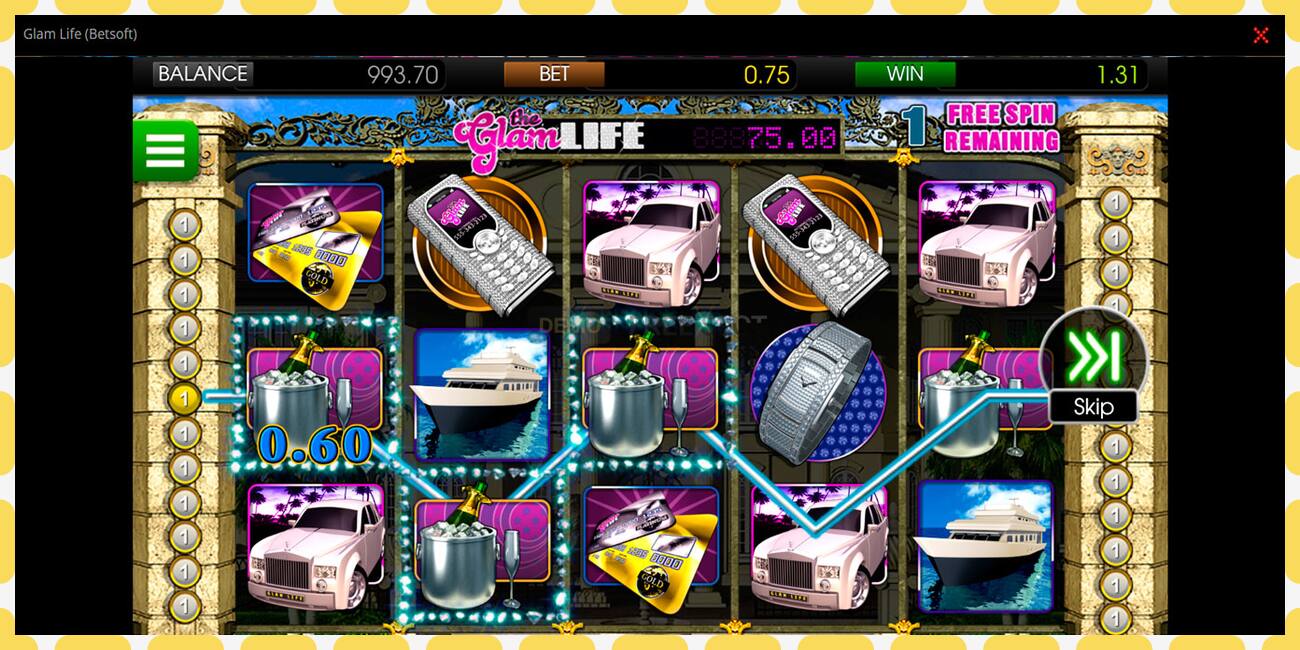 Demo slot Glam Life free and without registration, picture - 1