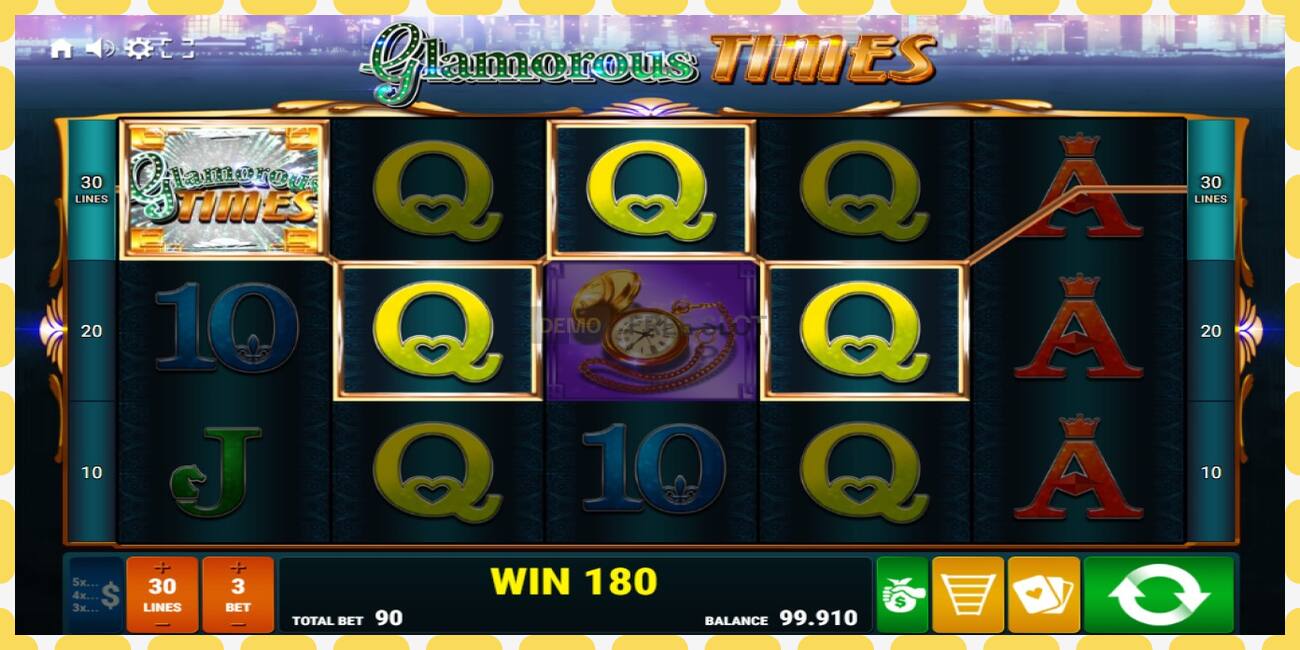 Demo slot Glamorous Times free and without registration, picture - 1