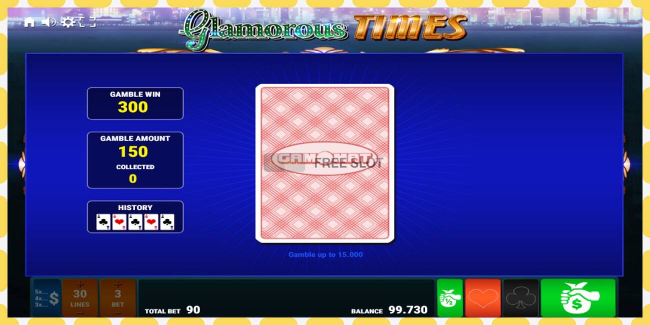 Demo slot Glamorous Times free and without registration, picture - 1