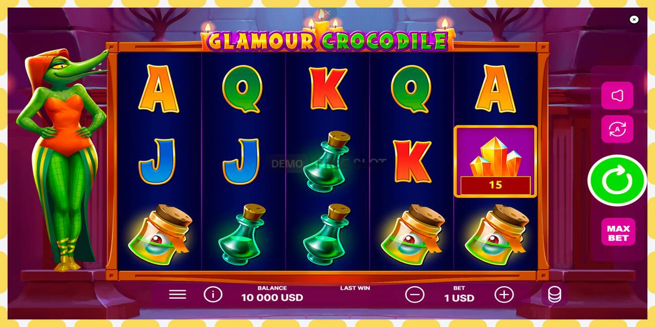 Demo slot Glamour Crocodile free and without registration, picture - 1